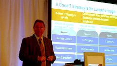 Keynote, John Mahoney, viceprezident Gartneru. Foto: OnBusiness.cz Keynote, John Mahoney, viceprezident Gartneru. Foto: OnBusiness.cz