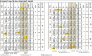 Plánovací kalendář 2022 Plánovací kalendář 2022